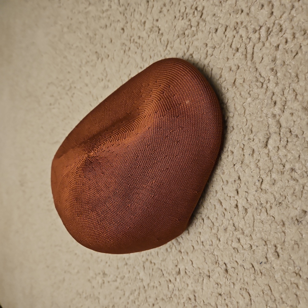 Kangol Bamboo 507 Mahogany Brown Flat Cap